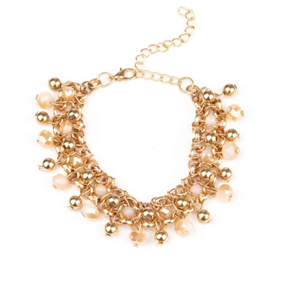Just For The FUND Of It! - Gold Bracelet - Picture 2 of 2